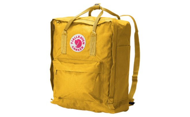 fjallraven, kanken, kanken backpack, swedish backpack, scandinavian backpack, Top 6 Green Backpacks, Back to School, green backpacks, green bags, sustainable design, green design, sustainable style, sustainable school backpacks, eco bags, sustainable satchels, green bookbags, college student bags