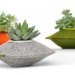 flip & tumble, felt pods, planter, reycled, saucer, plants, indoor decor