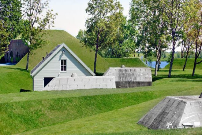green design, eco design, sustainable design, Culemborg, Fort Wek aan't Spoel, Holland, Adaptive reuse, inundation locks, Rietveld Landscape, Atelier de Lyon, disused fort