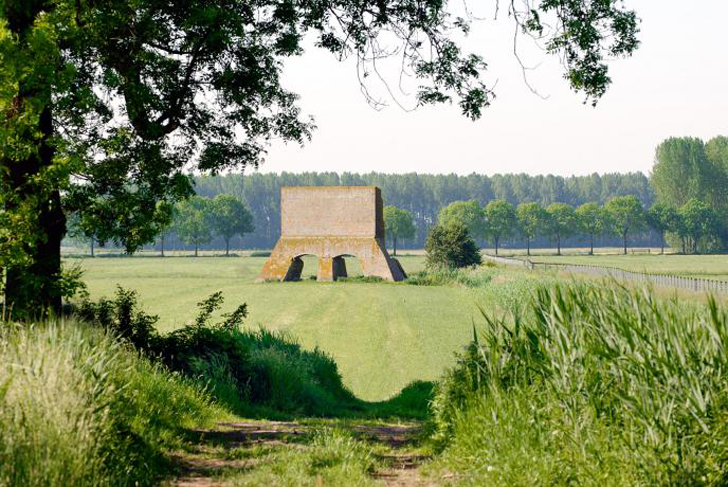 green design, eco design, sustainable design, Culemborg, Fort Wek aan't Spoel, Holland, Adaptive reuse, inundation locks, Rietveld Landscape, Atelier de Lyon, disused fort