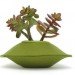 flip & tumble, felt pods, planter, reycled, saucer, plants, indoor decor, green