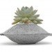 flip & tumble, felt pods, planter, reycled, saucer, plants, indoor decor, grey