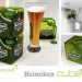 Heineken, Heineken cube, beer bottle, square beer bottle, Petit Romain, packaging design