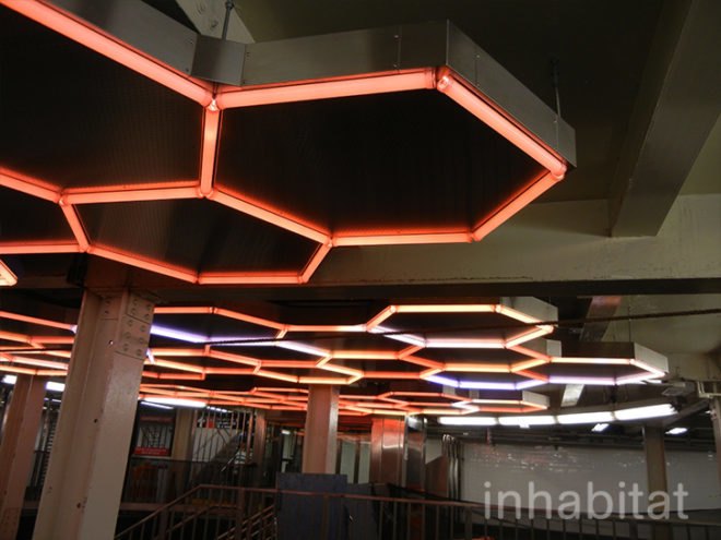 bleecker street, Bleecker Street Station, LED Art, LED light installation, leo villareal, light sculpture, Manhattan, MTA, new york city subway, Public Art, subway art, transportation