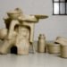 Savage Chair, Jute side table, jute string, plastic, art, Jay Sae Jung Oh, Korean artist