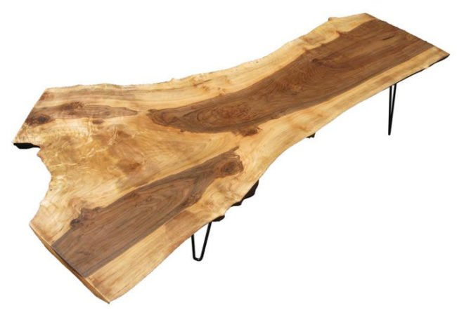 KRW Studios, salvaged wood, green wood, sustainable design, green design, green furniture, sustainable furniture, log table, natural furniture, green interiors