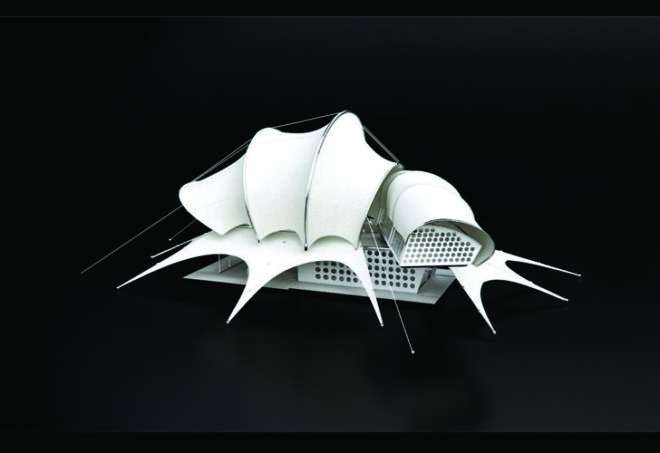 andrej cverha, monohedron, modular housing, prefab housing, customizability, toto twin lamps, aero unisex slippers, canvas, steel frame, bricks and mortar alternative, flexible housing, architecture