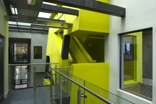 BREEAM, Plus Three Architecture, incubator, green roof, Trinity One, UK, South Shields, Brownfield, green design, sustainable design, eco-design
