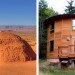 Round houses, primitive houses, round home, round structure, yurt, navaho hut