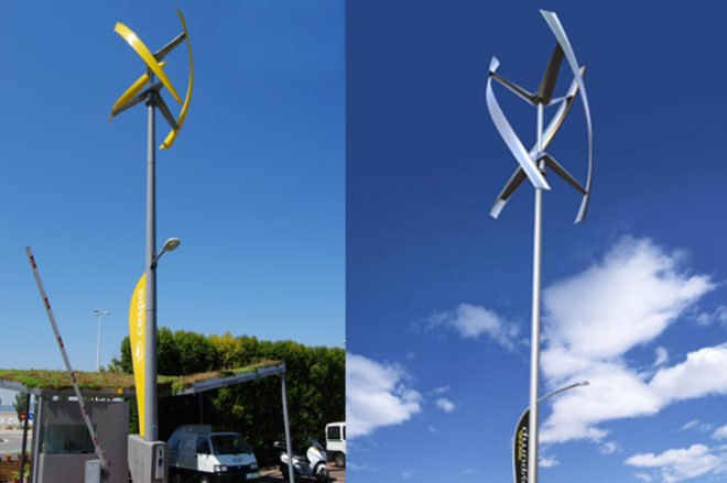 Urban Green Energy, UGE Iberia, General Electric, Sanya Skypump, Wind-Powered EV Charging Station, electric vehicles, ev charging station, wind power, wind energy, integrated charging station, barcelona
