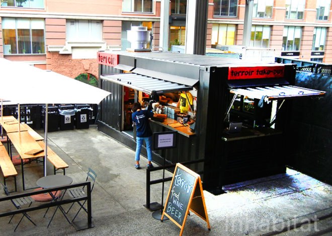 terroir, terroir wine bar, wine bar on high line, shipping container restaurant on high line, high line food, high line eatery, terroir on the porch, shipping container restaurant, wine bar high line, high line bar, bars high line,