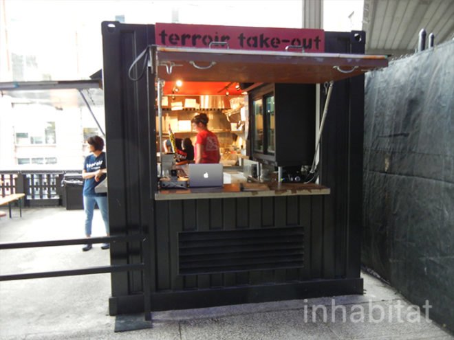 terroir, terroir wine bar, wine bar on high line, shipping container restaurant on high line, high line food, high line eatery, terroir on the porch, shipping container restaurant, wine bar high line, high line bar, bars high line,