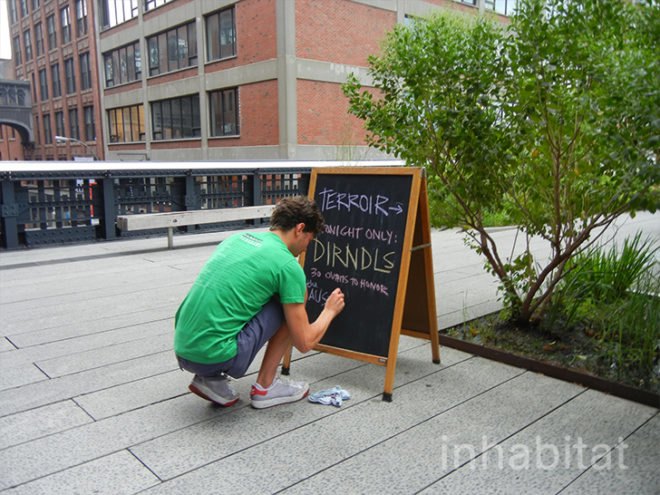 terroir, terroir wine bar, wine bar on high line, shipping container restaurant on high line, high line food, high line eatery, terroir on the porch, shipping container restaurant, wine bar high line, high line bar, bars high line,