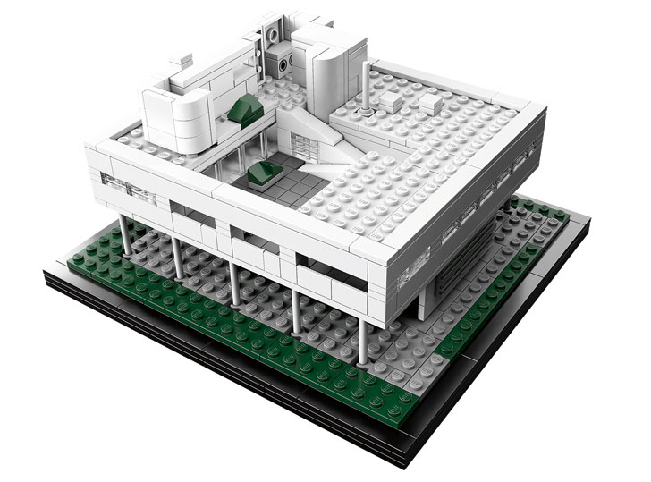 Lego Villa Savoye, le corbusier, lego architecture, lego architecture sets, lego landmark architecture, lego le corbusier, lego buildings, famous lego buildings