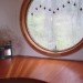 round windows, nautical rope, handmade counters, recycled wood