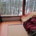 living in the woods, forest life, lakeside, micro home, house on wheels