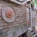 cedar shingles, handmade shingles, eyebrow entrance, handbuilt shelter