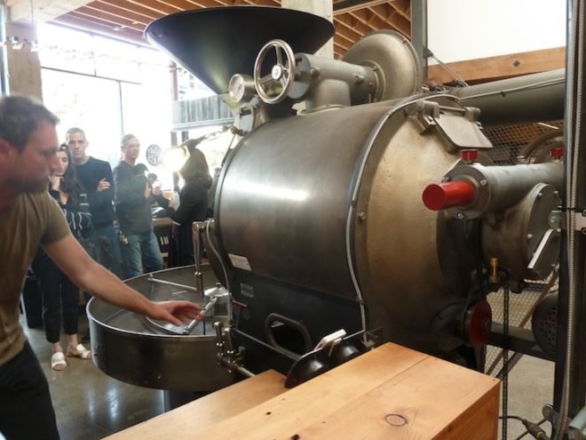 Sightglass Coffee, Architecture and the City, Boor Bridges Architecture, green design, sustainable materials, coffee roaster, cast-iron, direct trade