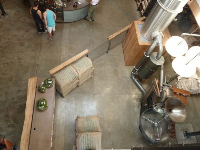 Sightglass Coffee, Architecture and the City, Boor Bridges Architecture, green design, sustainable materials, coffee roaster, cast-iron, direct trade