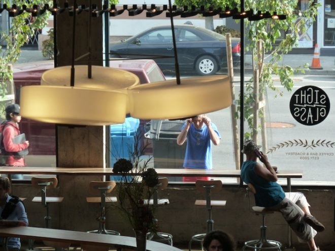 Sightglass Coffee, Architecture and the City, Boor Bridges Architecture, green design, sustainable materials, coffee roaster, craftsman lighting, daylighting