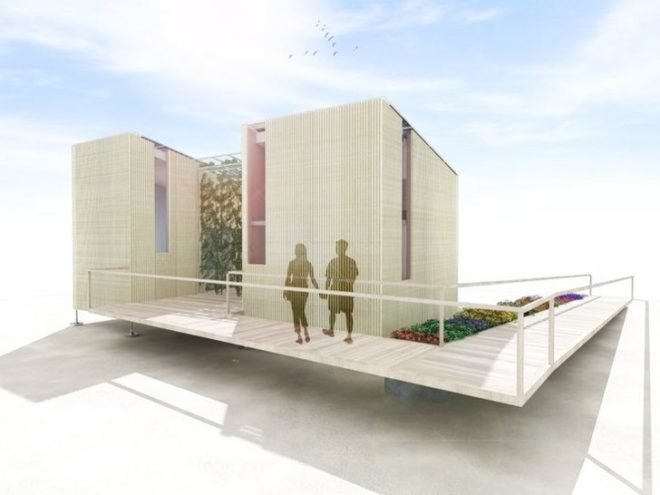 Andalucia, Madrid, Solar Decathlon, sustainable design, prefabricated construction, solar power, photovoltaics, ceramics,