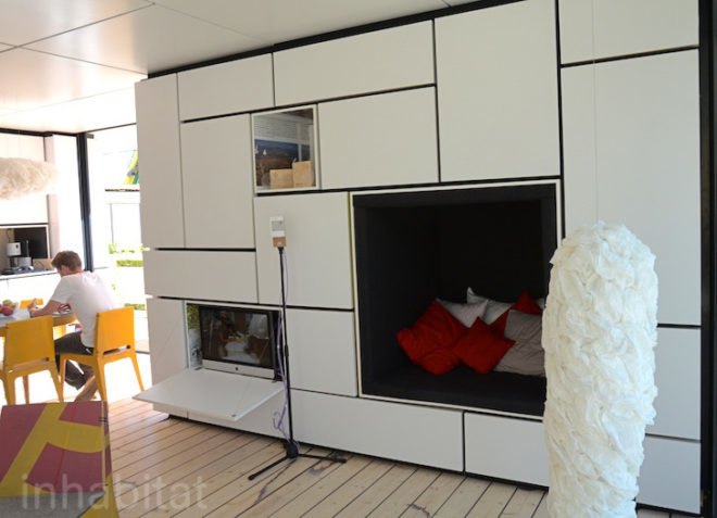 Counter Entropy, RWTH Aachen University, 2012 Solar Decathlon Europe, Madrid, green design, Germany, sustainable design, eco-design, passive design, photovoltaic panels, recycled materials