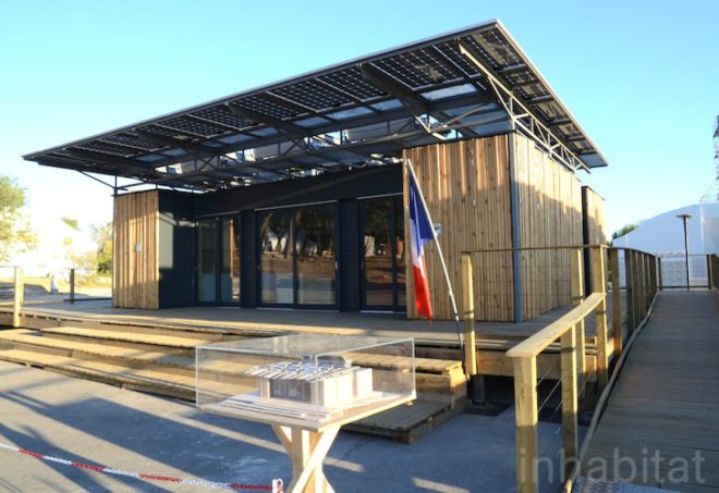 ABC, Fresnel lens, Sumbiosi, Aquitaine Bordeaux Campus, France, SDE 2012, Solar Decathlon Europe, green design, sustainable design, eco-design, solar power, clean tech, greywater recycling