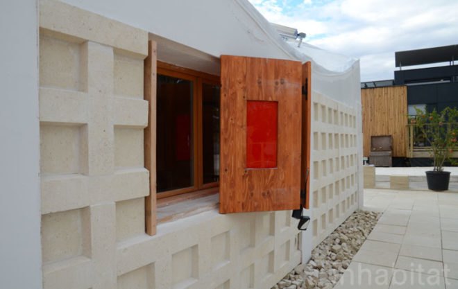 Astonyshine, Freestone, France, Italy, SDE 2012, Madrid, Villa Solar, Solar Decathlon Europe, natural materials, clean energy, renewable energy, solar energy, daylighting, green design, sustainable design, eco-design