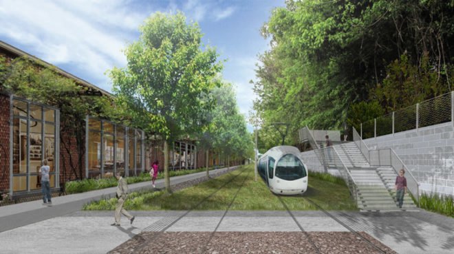 Atlanta BeltLine, Atlanta, Georgia, Urban Park, Transit, Landscape, Urban Design, development. Perkins+Will,