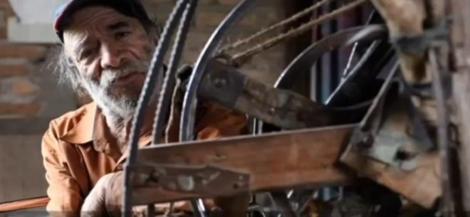 Everything is Incredible, helicopter, junk helicopter, polio, recycled materials, augustin,