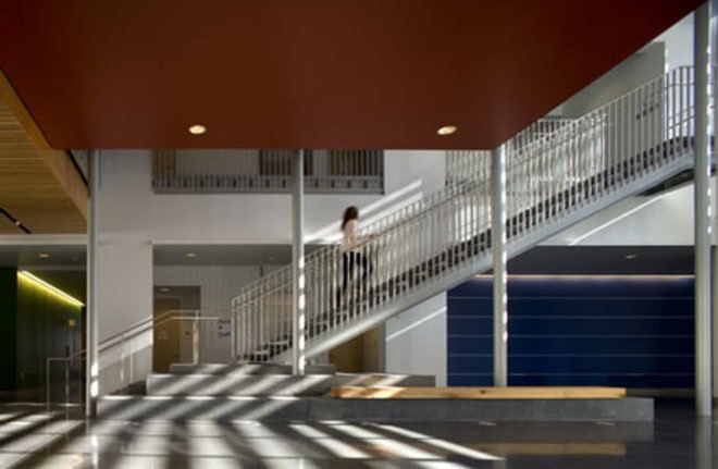 Bohlin Cywinski Jackson, Lorry I Lokey Graduate School of Business, 2012, Green Building Tours, Greenbuild Conference & Expo, Sustainable Building, Architecture, Campus, Mills College, Oakland, BCJ