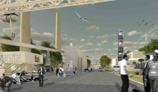 green design, eco design, sustainable design, Basic City A+U, Nowa huta, Poland, Urban planning, Krakow, Post-industrial landscape, Felixx Landscape Architects, city redesign, sustainable city