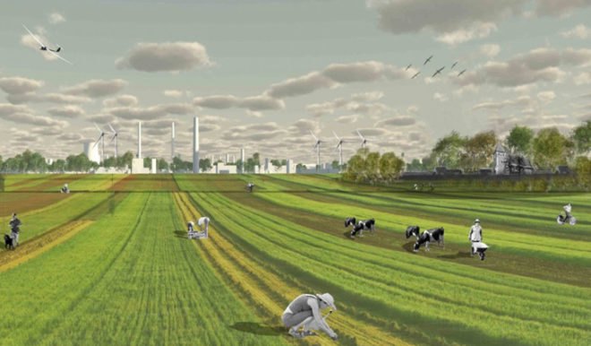 green design, eco design, sustainable design, Basic City A+U, Nowa huta, Poland, Urban planning, Krakow, Post-industrial landscape, Felixx Landscape Architects, city redesign, sustainable city