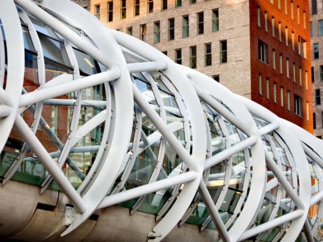 Beatrixkwartier, Zwarts Jansma Architects, the hague, light rail station, train station, tubular space frame, randstadrail