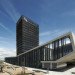 Caja Badajoz, Estudio Lamela, spain, bank headquarters, louvers, sun shading, bank