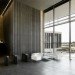 Caja Badajoz, Estudio Lamela, spain, bank headquarters, louvers, sun shading, bank