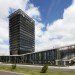 Caja Badajoz, Estudio Lamela, spain, bank headquarters, louvers, sun shading, bank