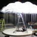 Cloud, Caitlind Brown, reclaimed bulbs, eco art, green lighting, incandescent bulbs, nuit blanche calgary