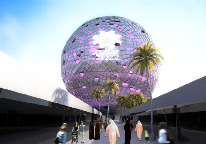 green design, eco design, sustainable design, Danijel Koletic, Apriori Communications, Crystal Ball, FIFA World Cup, Vedran Pedisic, SANGRAD, Erick Velasco Farerre, AVP-Arhitekti, Crystal Ball-Light of the Future, Qatar, sustainable technology