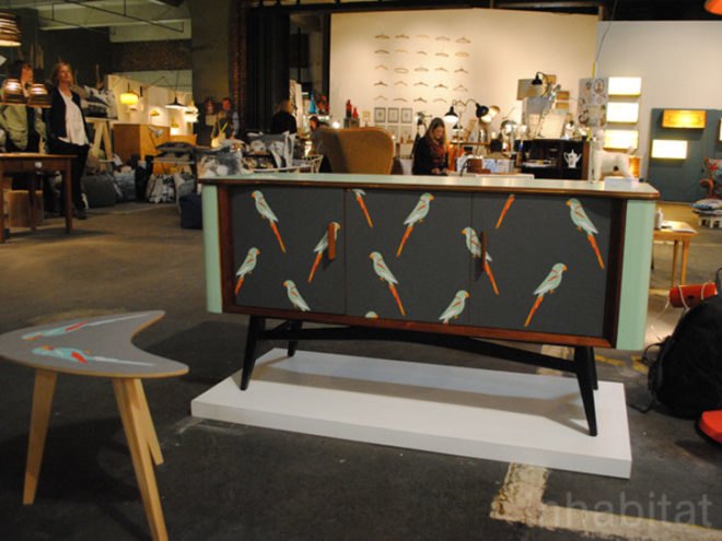 london design festival, design junction, the tramshed, eco designs, furniture design, sideboard, formica, modern prints