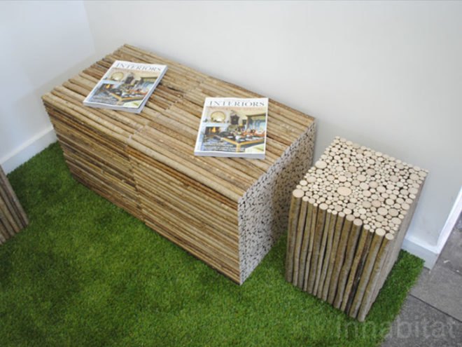 london design festival, design junction, the tramshed, eco designs, furniture design, twig furniure