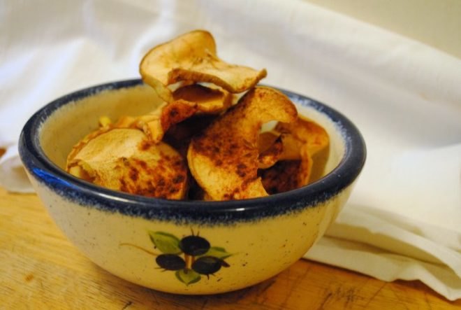 Apple chips, Baking, How-to, DIY, organic, healthy snacks, Belle de Boskoop, Fall, apples, homemade, seasonal