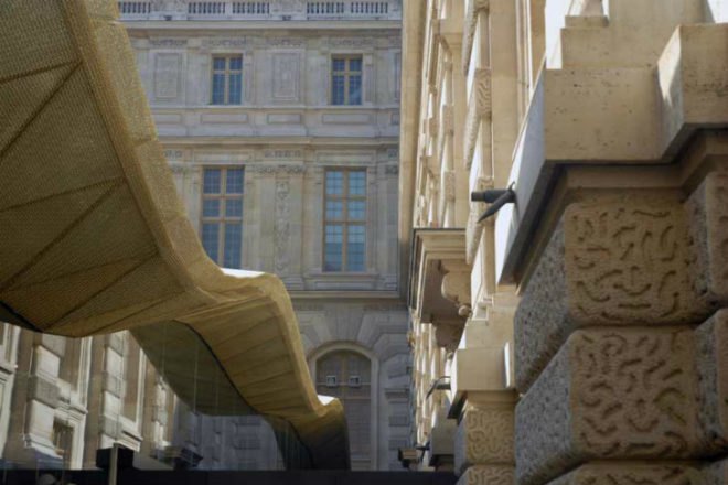 Department of Islamic Arts, Mario Bellini, Rudy Ricciotti, Louvre, daylighting, eco museum, golden roof