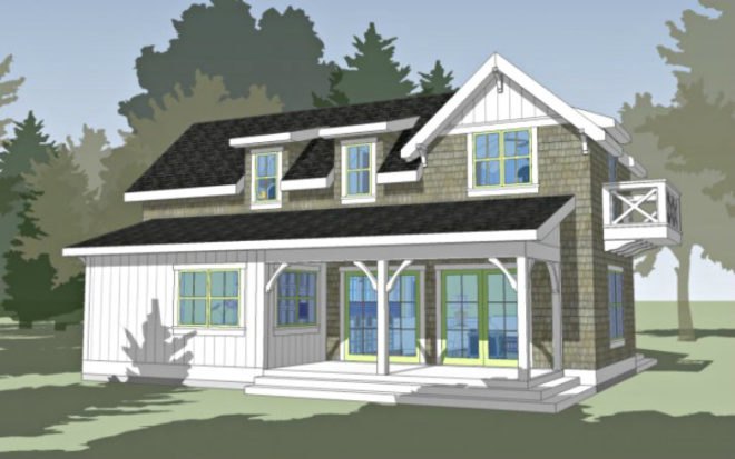 Doe Bay Cottage, Method Homes, prefab cottage, studio 29, orcas island, prefab home,