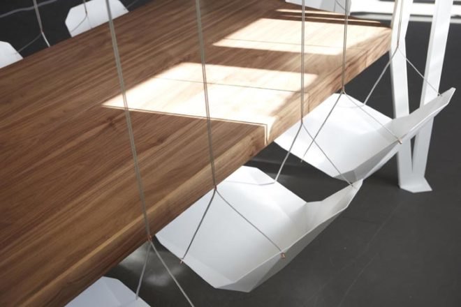 green design, eco design, sustainable design, Swing Table, DuffyLondon, MOdular table, Forest Stewardship Council Certified