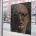 sustainable art, eco art, thumbtacks, creative reuse, London artist, Duncan MacAskill, Ally Capellino, eco design, local production