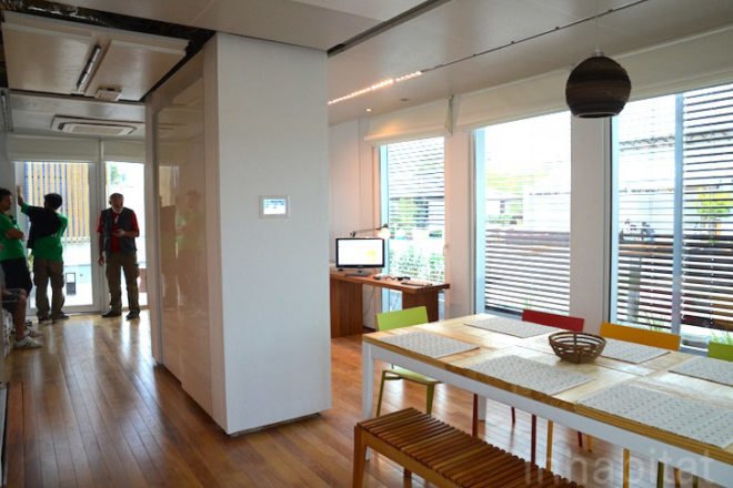 Ekó House, team Brasil, Madrid, SDE 2012, Solar Decathlon, Europe, green design, sustainable design, prefab design, eco-design, bamboo, natural materials, solar power, clean tech, compost toilet, rainwater harvesting