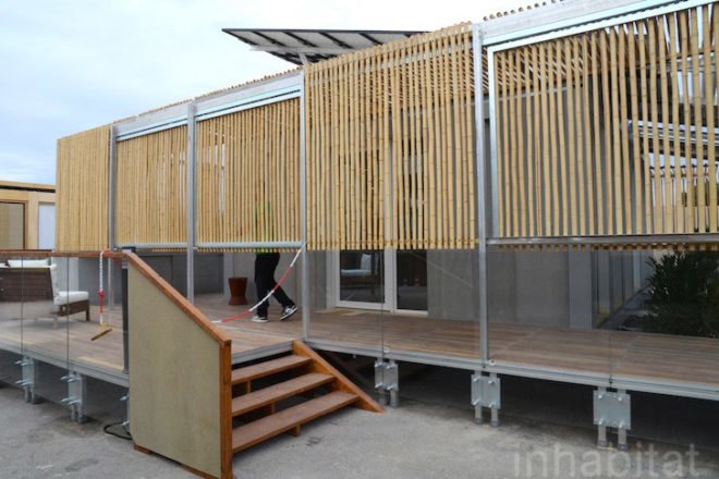 Ekó House, team Brasil, Madrid, SDE 2012, Solar Decathlon, Europe, green design, sustainable design, prefab design, eco-design, bamboo, natural materials, solar power, clean tech, compost toilet, rainwater harvesting