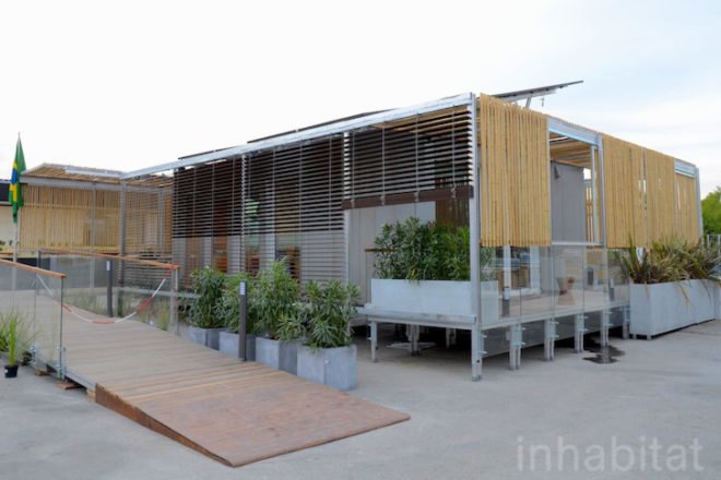 Ekó House, team Brasil, Madrid, SDE 2012, Solar Decathlon, Europe, green design, sustainable design, prefab design, eco-design, bamboo, natural materials, solar power, clean tech, compost toilet, rainwater harvesting