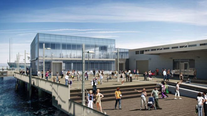 Exploratorium, Pier 15, Embarcadero, San Francisco, EHDD, GLS Landscape